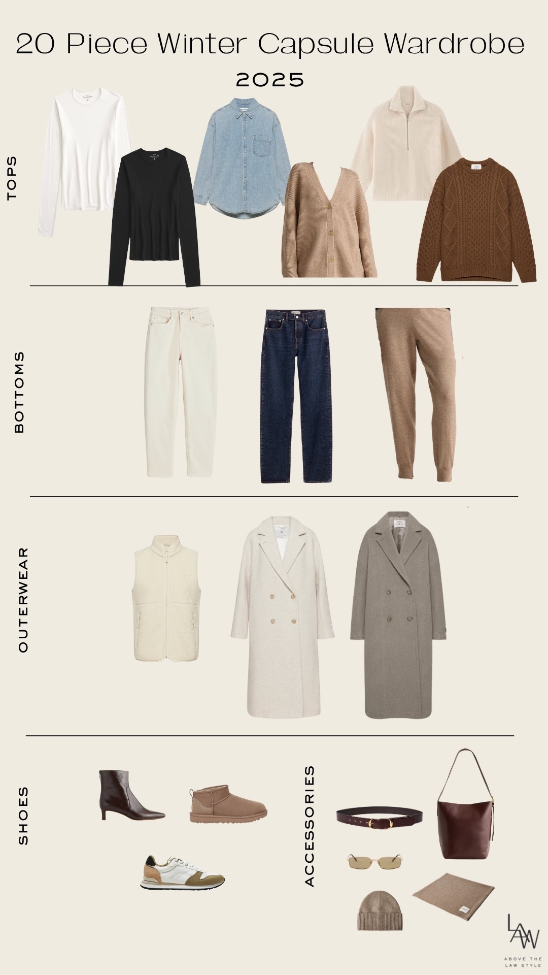 Winter Capsule: 20 Piece Option

#LTKFindsUnder100 #LTKFindsUnder50 #LTKStyleTip