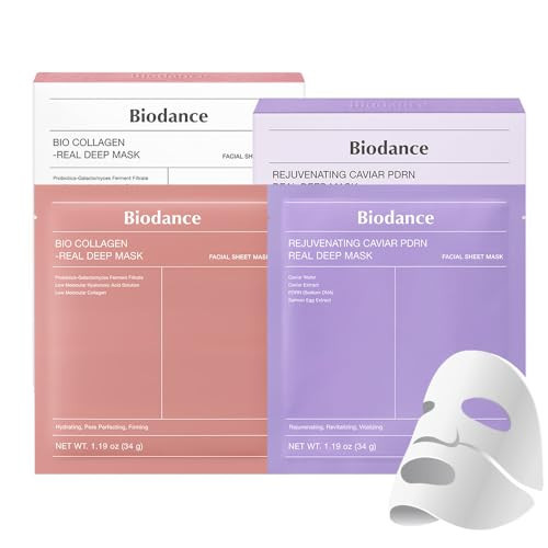 BIODANCE PDRN Collagen Best Duo: Caviar PDRN & Collagen Real Deep Mask | Amazon (US)