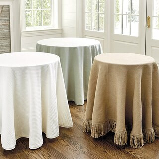 Essential Tablecloth - Natural Linen, 84" - Ballard Designs | Ballard Designs, Inc.