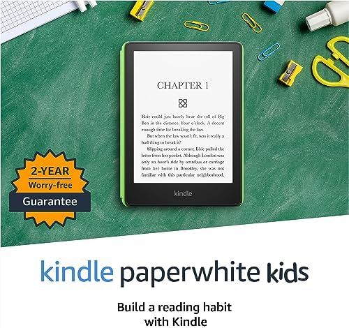 Kindle Paperwhite Kids – kids read, on average, more than an hour a day with their Kindle - 16 ... | Amazon (US)