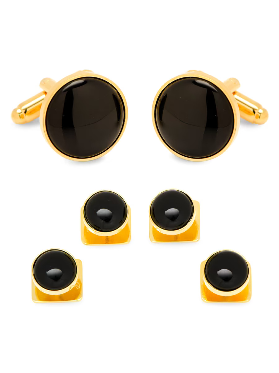 Ox And Bull Trading Co. 6-Piece Onyx Stud Set | Saks Fifth Avenue