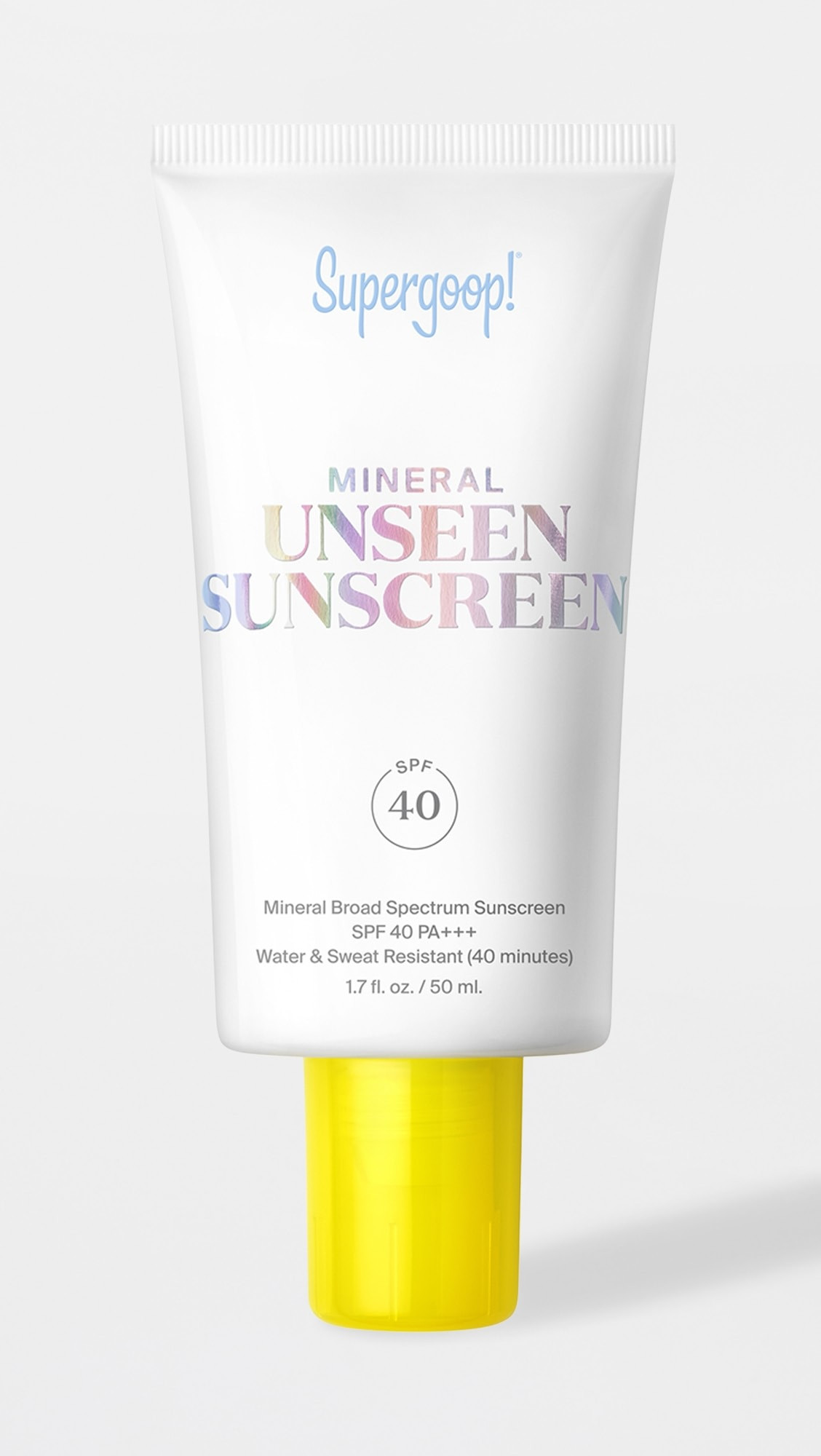 Mineral Unseen Sunscreen SPF 40 | Shopbop