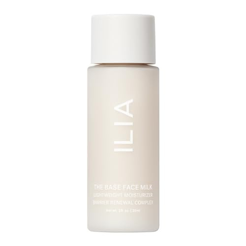 ILIA - The Base Face Milk Essence + Lightweight, Layerable Moisturizer | Hydrate, Smooth, Soothe, Strengthen | Non-Toxic, Vegan, Cruelty-Free, Clean Makeup (Travel Size, 1 fl oz | 30 ml) | Amazon (US)