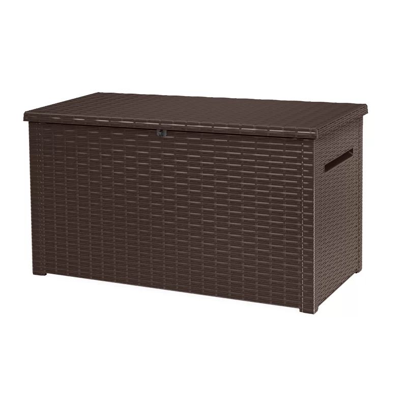 Keter Java 230 Gallon XXL Durable Resin Outdoor Storage Deck Box For Furniture and Supplies | Wayfair North America