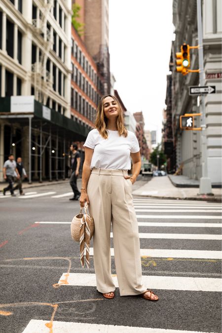 Back in my favorite place //

These tan wide leg pants are the perfect option for transitional weather and this time of year! 



#LTKstyletip #LTKsalealert #LTKSeasonal