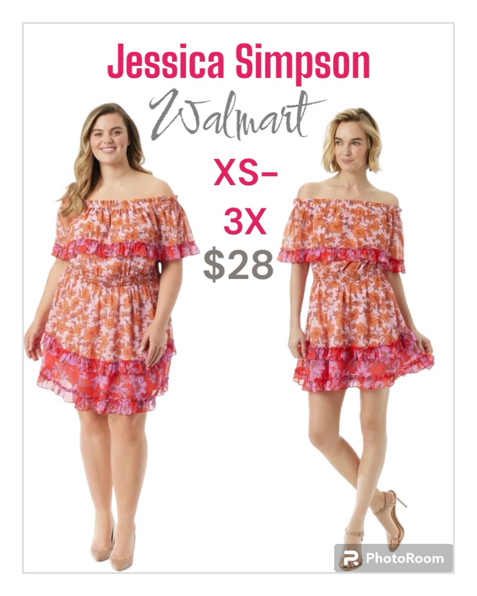 New on Walmart Jessica Simpson affordable line. In Misses and Plus. Cute summer dress. 

#summerdress
#dress

#LTKstyletip #LTKfindsunder50 #LTKshoecrush