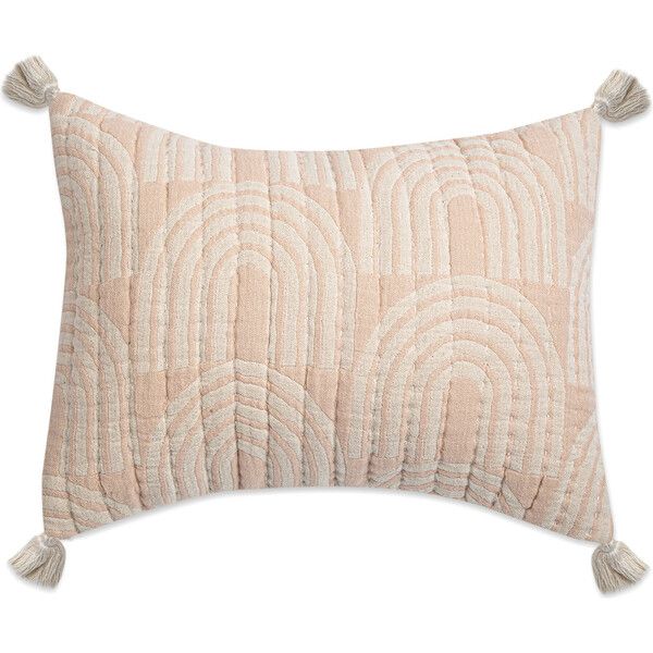 Jacquard Pillow Rainbow, Parker | Maisonette