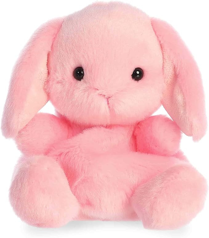 Aurora Adorable Palm Pals Petal Pink Lop Bunny Stuffed Animal - Fun Collectible Plush For Kids an... | Amazon (US)
