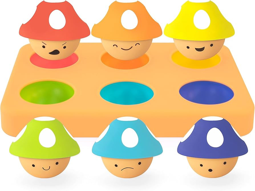 SASSY Mischievous Matching Mushrooms Toy | Amazon (US)