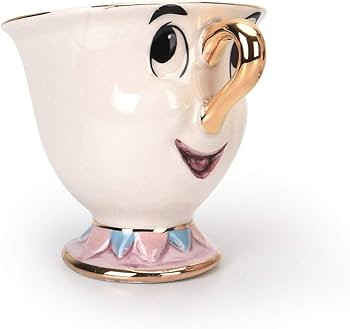 GZHaiTuoSi Cartoon New Beauty And The Beast Teapot Mug Mrs Potts Chip Tea Pot Cup One Set Lovely ... | Amazon (US)