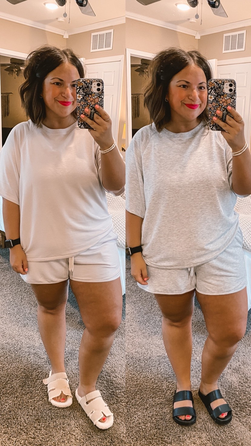 I am absolutely loving these neutral, buttery soft lounge sets from Walmart!


fuzzy sandals: fit oversized // wearing a 3.5
black sandals: sold out, but linking similar options below!
sets: fit true to size // wearing a large in both 

 

#LTKMidsize #LTKFindsUnder50 #LTKStyleTip