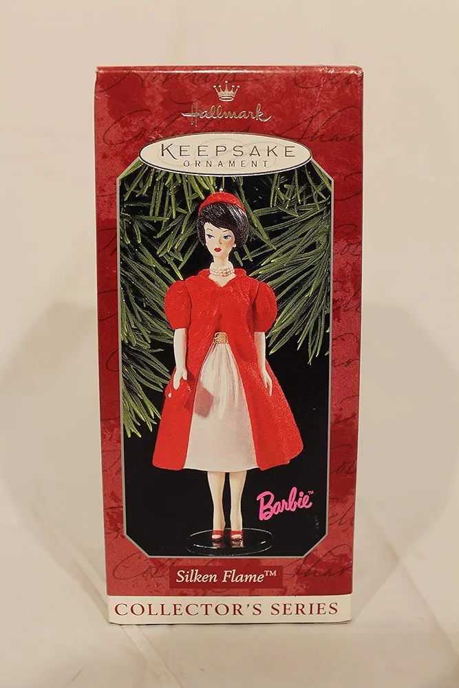 1998 Hallmark Keepsake Ornament Barbie Silken Flame | Amazon (US)
