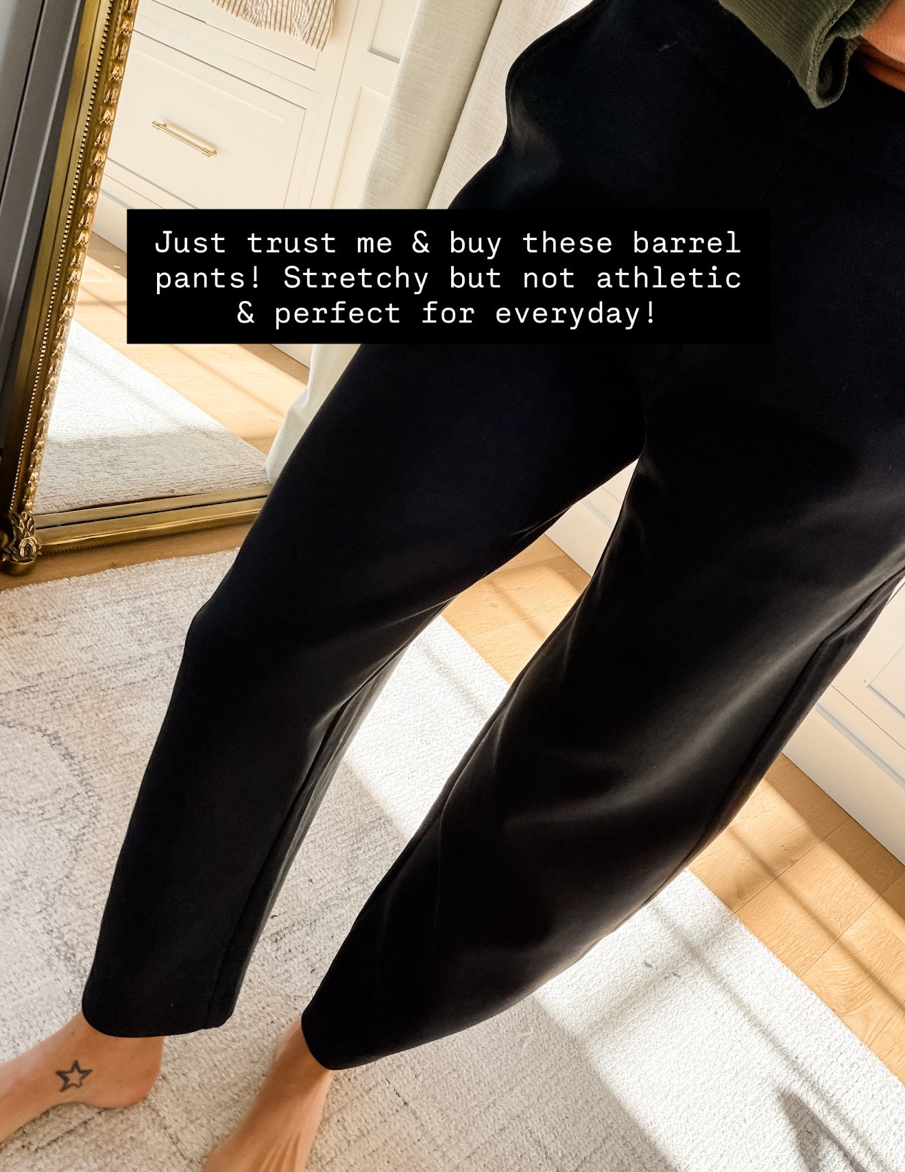 The barrel shape is trending, and I love these pants! They are comfortable, but not athletic! Perfect for everyday!

Loverly Grey, barrel pants, Target, fall pants, new arrivals 

 #LTKSeasonal