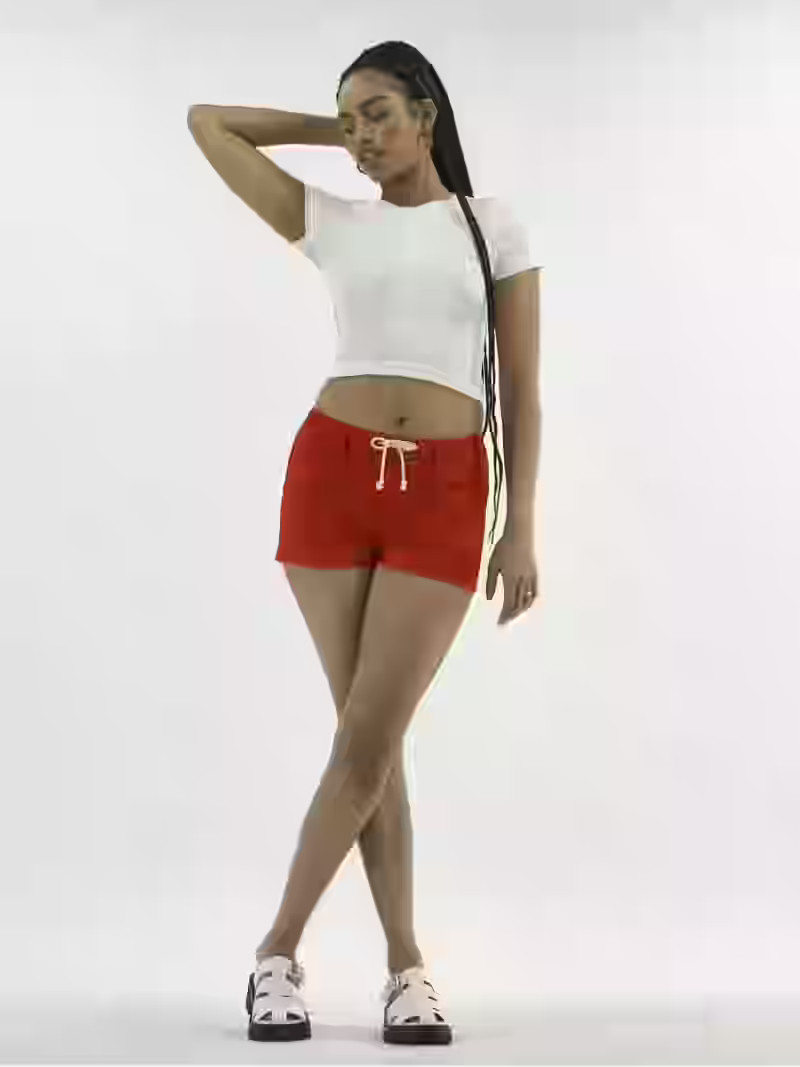 No Boundaries Drawstring Utility Shorts with Porkchop Pockets, 2" Inseam, Women's | Walmart (US)