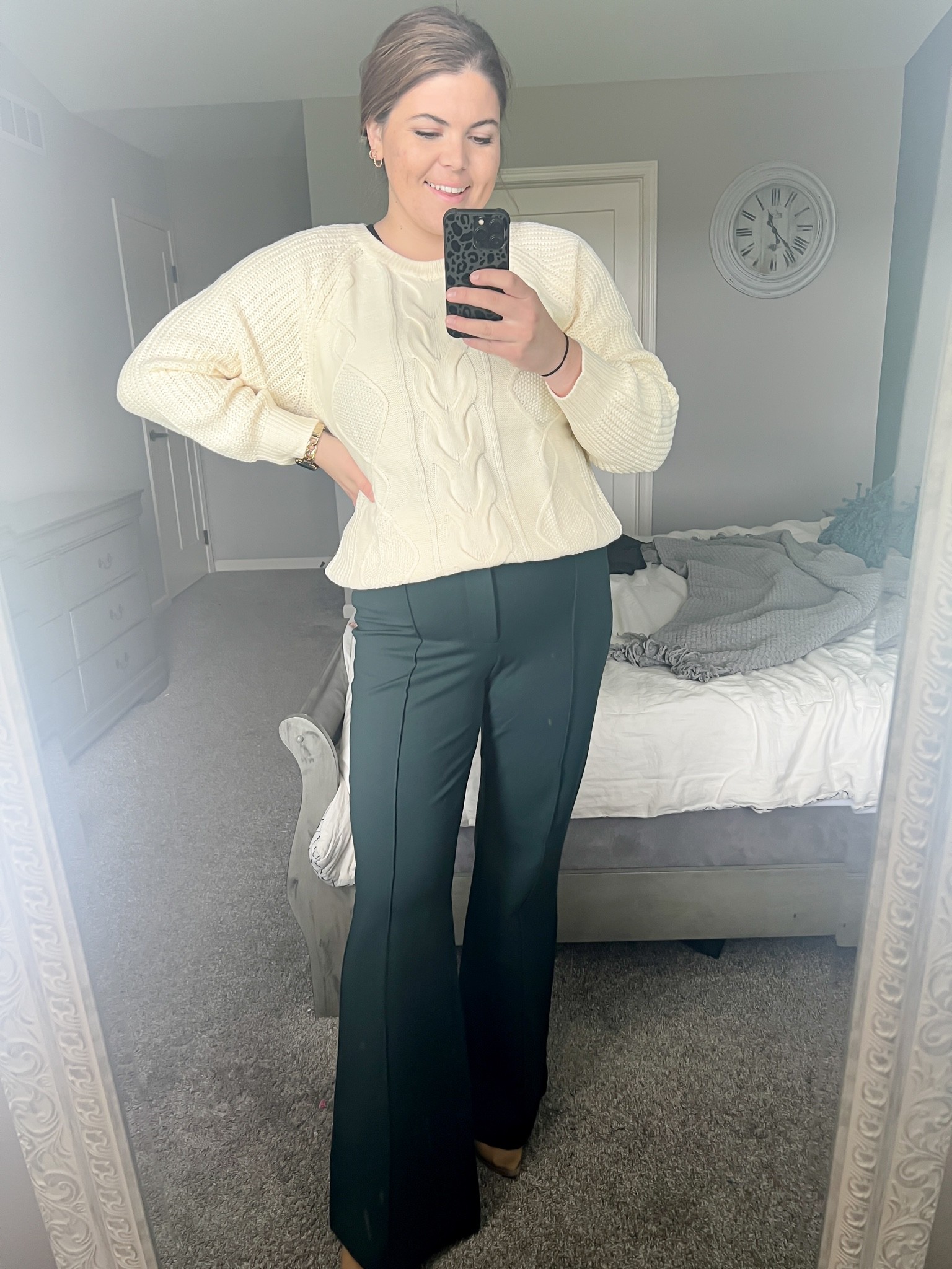 work outfit for fall- Pants size 12 - sweater size large - body suit size xl - blazer size xl 
Chunky loafers / fall booties / work outfit / office style /fall work style / target / target trousers / high waisted trousers / chunky knit sweater / blazer outfit for fall / midsize / size 12 



#LTKworkwear #LTKcurves #LTKstyletip
