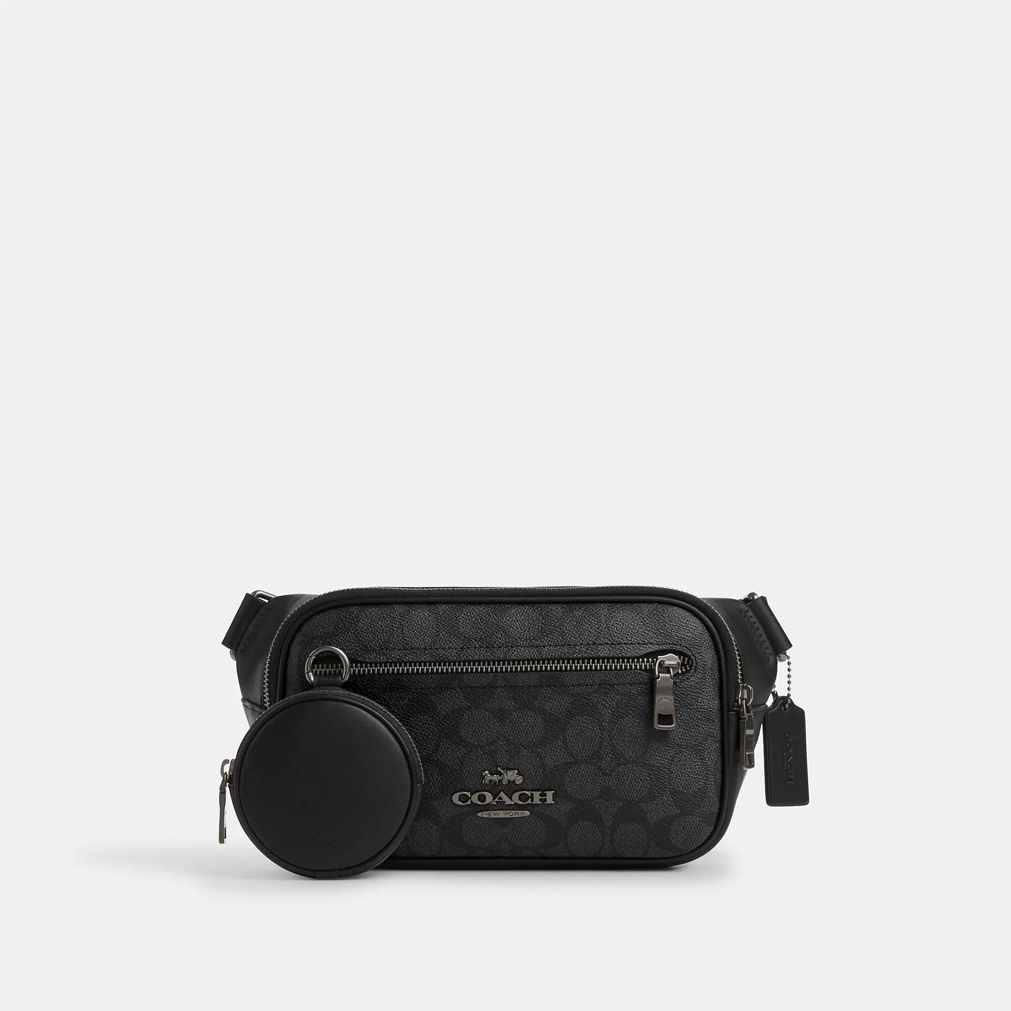 Coach Outlet Elias Belt Bag In Signature Canvas | Shop Simon