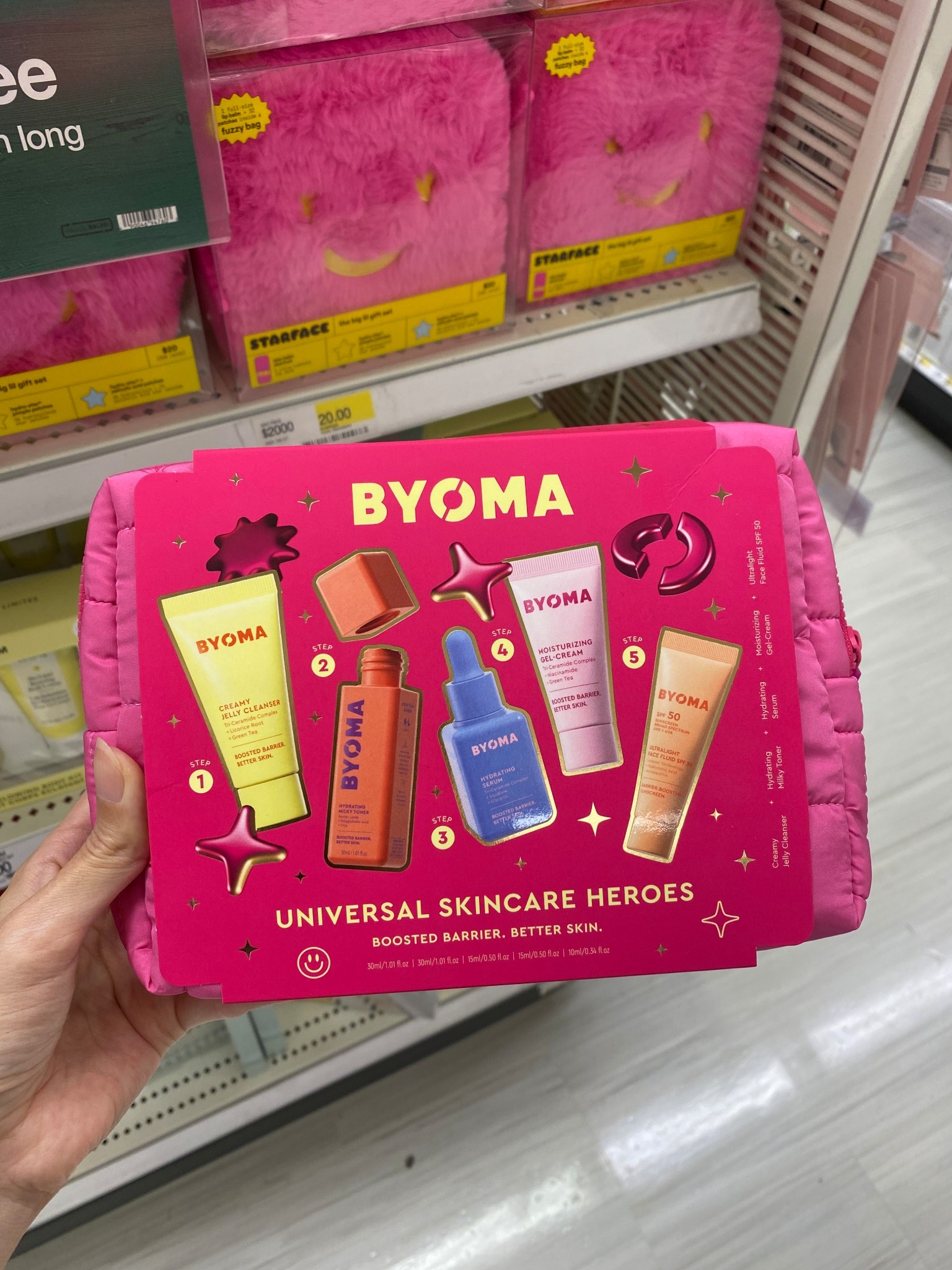 byoma holiday gift set with free makeup bag 🎀 

#LTKHoliday #LTKBeauty #LTKGiftGuide