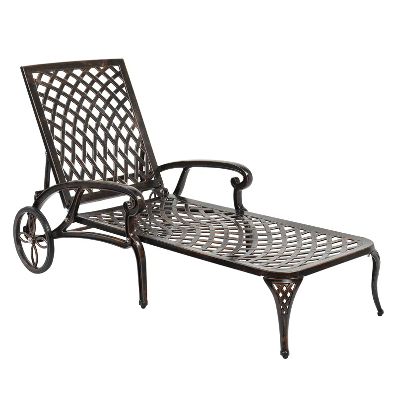 Bauder Outdoor Aluminum Chaise Lounge | Wayfair North America