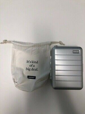 Brand new Limited Away Travel MINI Toiletry Bag Case - Silver Aluminum | eBay US