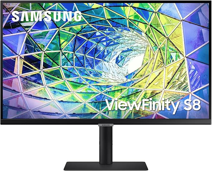 Samsung 27” S80UA 4K UHD IPS HDR10 High Resolution Monitor, USB-C, Eye Saver Mode, Eco Saving P... | Amazon (US)
