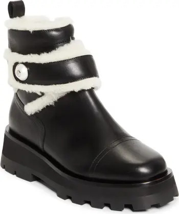 Meena Genuine Shearling Lined Bootie (Women) | Nordstrom