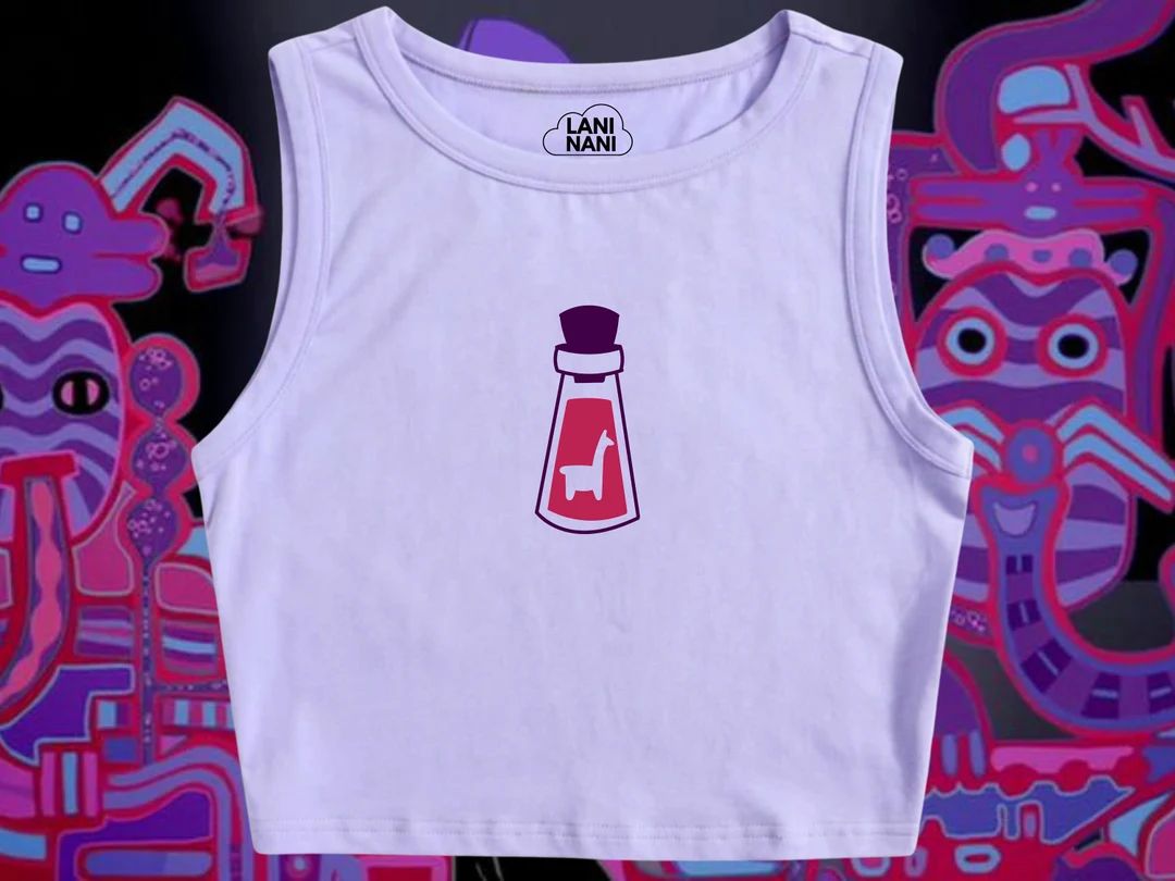 Yzma’s Potion Crop Tank | The Emperor’s New Goove Crop Tank | Cuzco Crop Tank | Disnet Crop T... | Etsy (US)