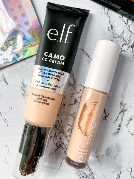 ELF CC Cream // ELF Camo Hydrating Concealer 

#LTKSpringSale #LTKbeauty