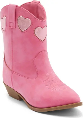 Kids' Clarra Heart Western Boot | Nordstrom