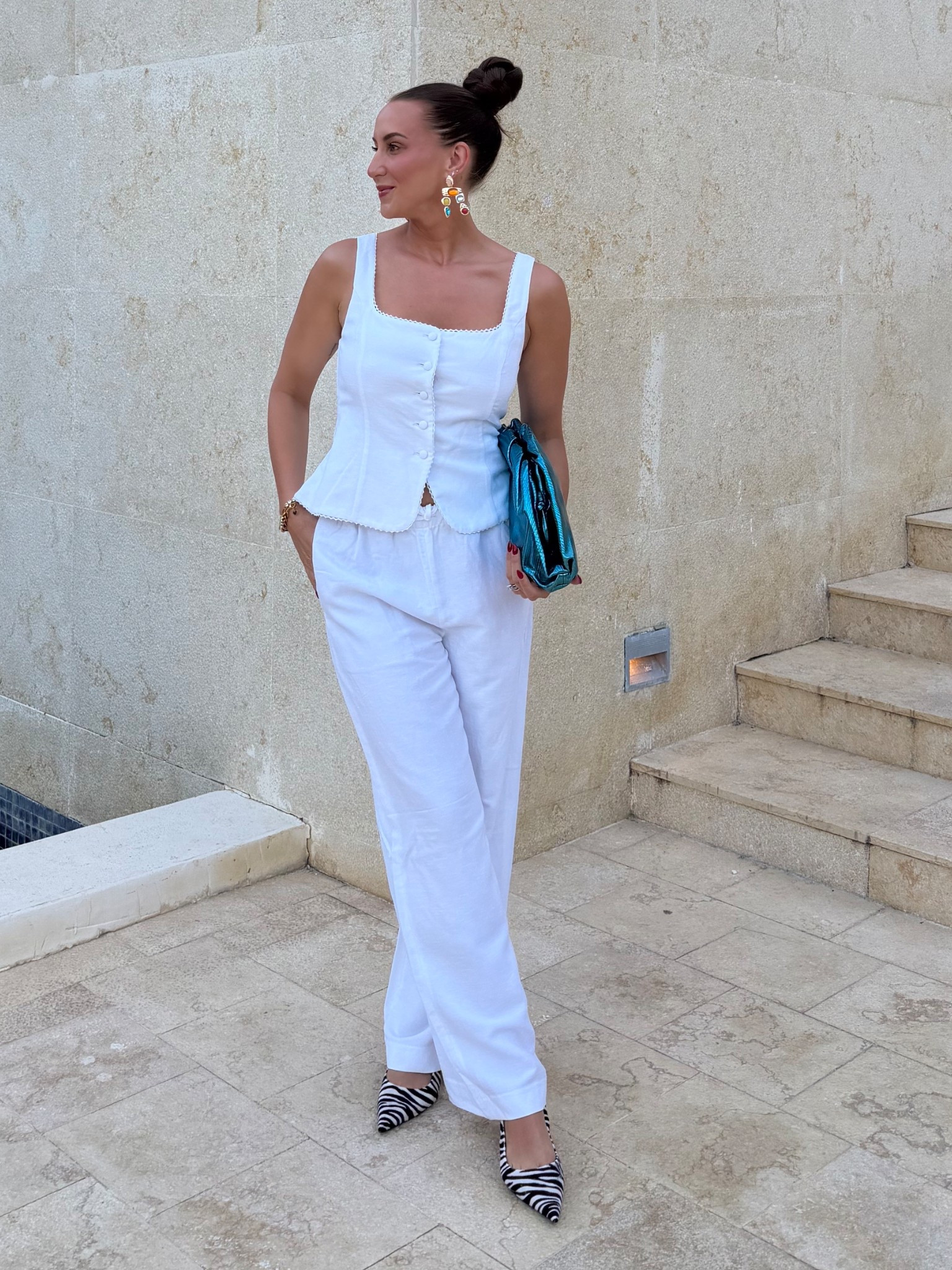 vacation outfit 🦓 

Top: M
Linen pants: M

resort wear | vacation outfit 



#LTKTravel #LTKgrwm #LTKootd