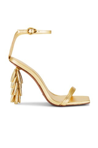 Cult Gaia Sunella Sandal in Gold from Revolve.com | Revolve Clothing (Global)