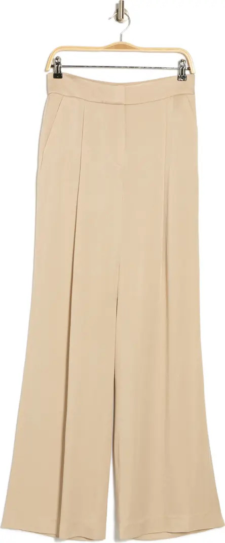 Robinne Wide Leg Stretch Cotton Pants | Nordstrom Rack