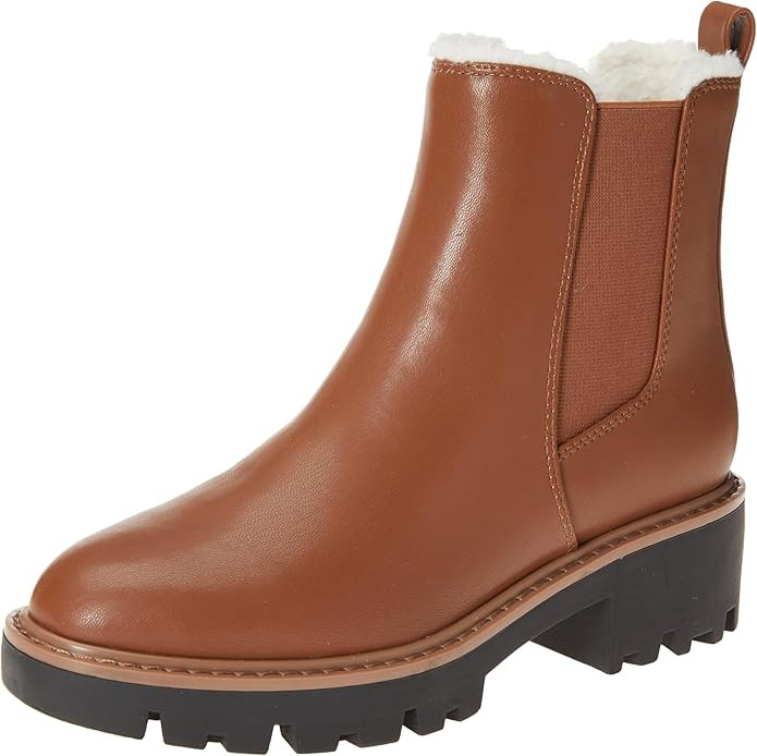 The Drop Women's Campbell Sherpa Chelsea Boot | Amazon (US)