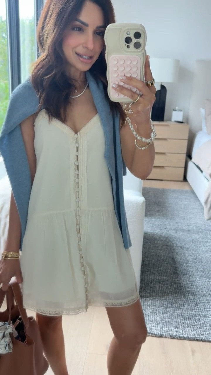 I absolutely love this little dress from @abercrombie. So many ways to style and it’s currently on sale for 25% off and a stackable 20% off with code AFLTK. Wearing the short length 🤍

#LTKootd #LTKSaleAlert