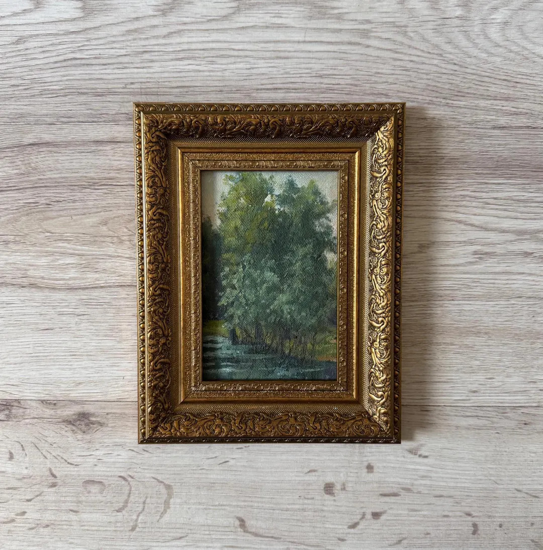 Antique oil painting original, Original oil painting, Antique oil painting framed, Oil painting o... | Etsy (US)