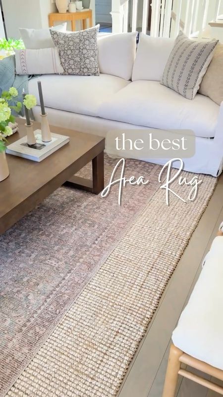 Love my living room rug combo. I layered this Loloi rug (color: sage/bark) over my best selling wool jute rug (color: natural)! It's super soft and not scratchy at all!

(6/4)

#LTKHome #LTKStyleTip #LTKVideo