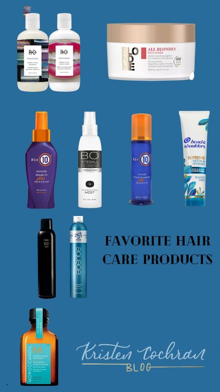 Favorite hair care products! Hair care routine! More details on the blog! 🤍

#LTKbeauty #LTKstyletip #LTKFind