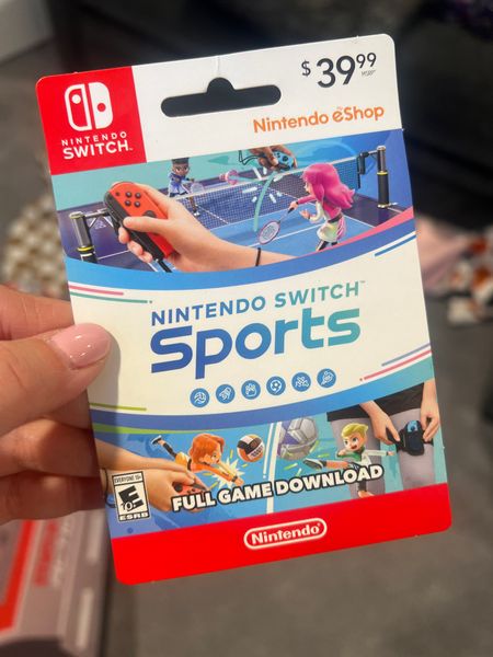 Nintendo Switch SPORTS! Great (last minute) christmas gift!! Levi got it for Hanukkah!! You can download it immediately!! 


#LTKGiftGuide #LTKHoliday #LTKkids