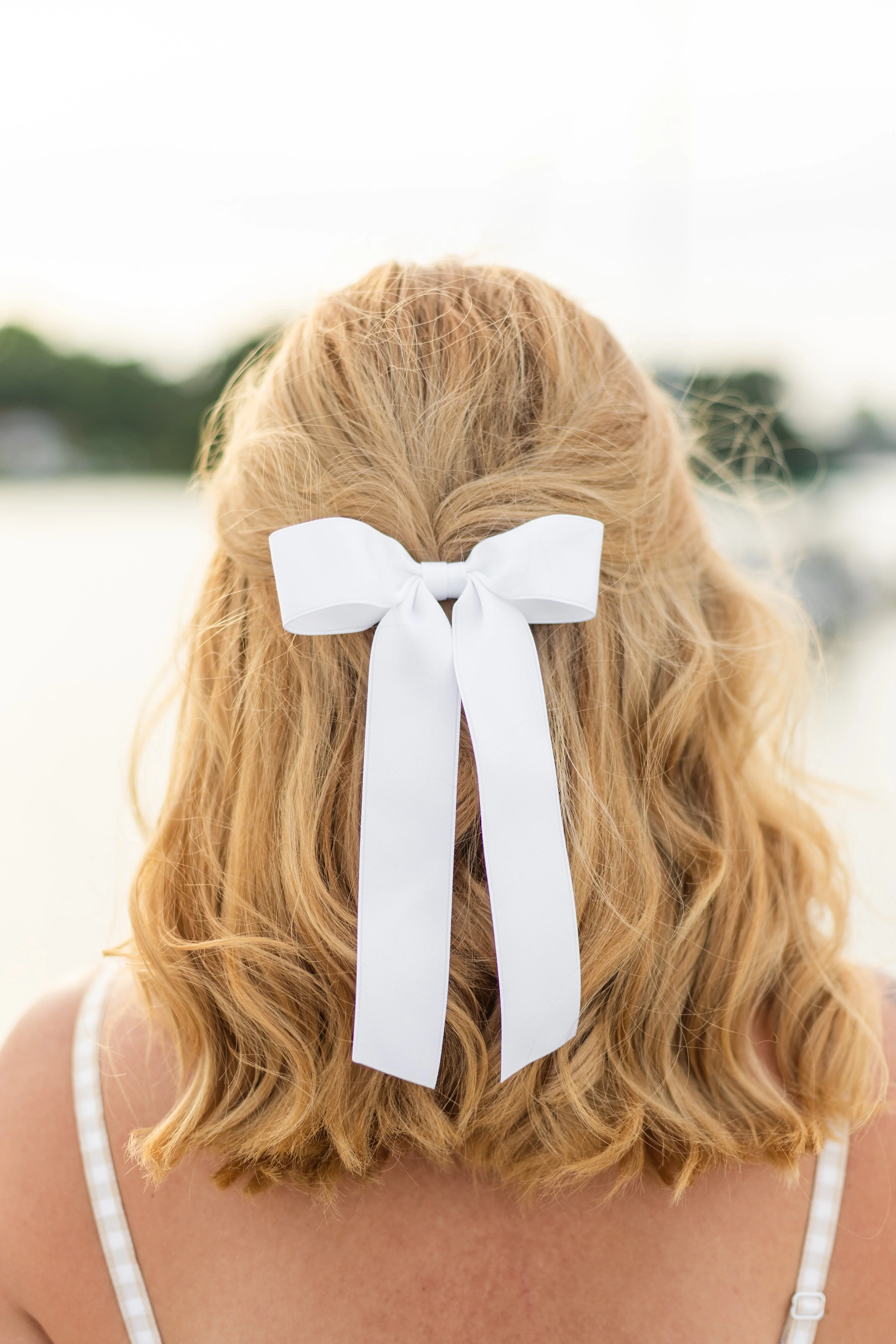 Florence Matte Satin Bow | Grace & Grandeur Bow Company