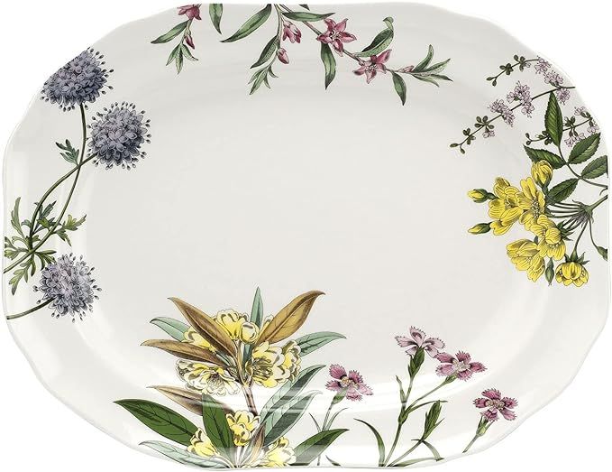 Spode Stafford Blooms 14 Inch Oval Platter | Amazon (US)