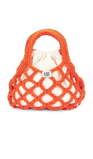 Marie Marie Amsterdam Little Fab Bag in Orange. | Revolve Clothing (Global)