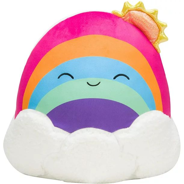 Squishmallows 14" Rainbow - Belina, The Stuffed Plush Toy | Walmart (US)