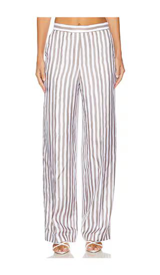 The Relax Straight Pull On Pant in Cinder Multi | Revolve Clothing (Global)