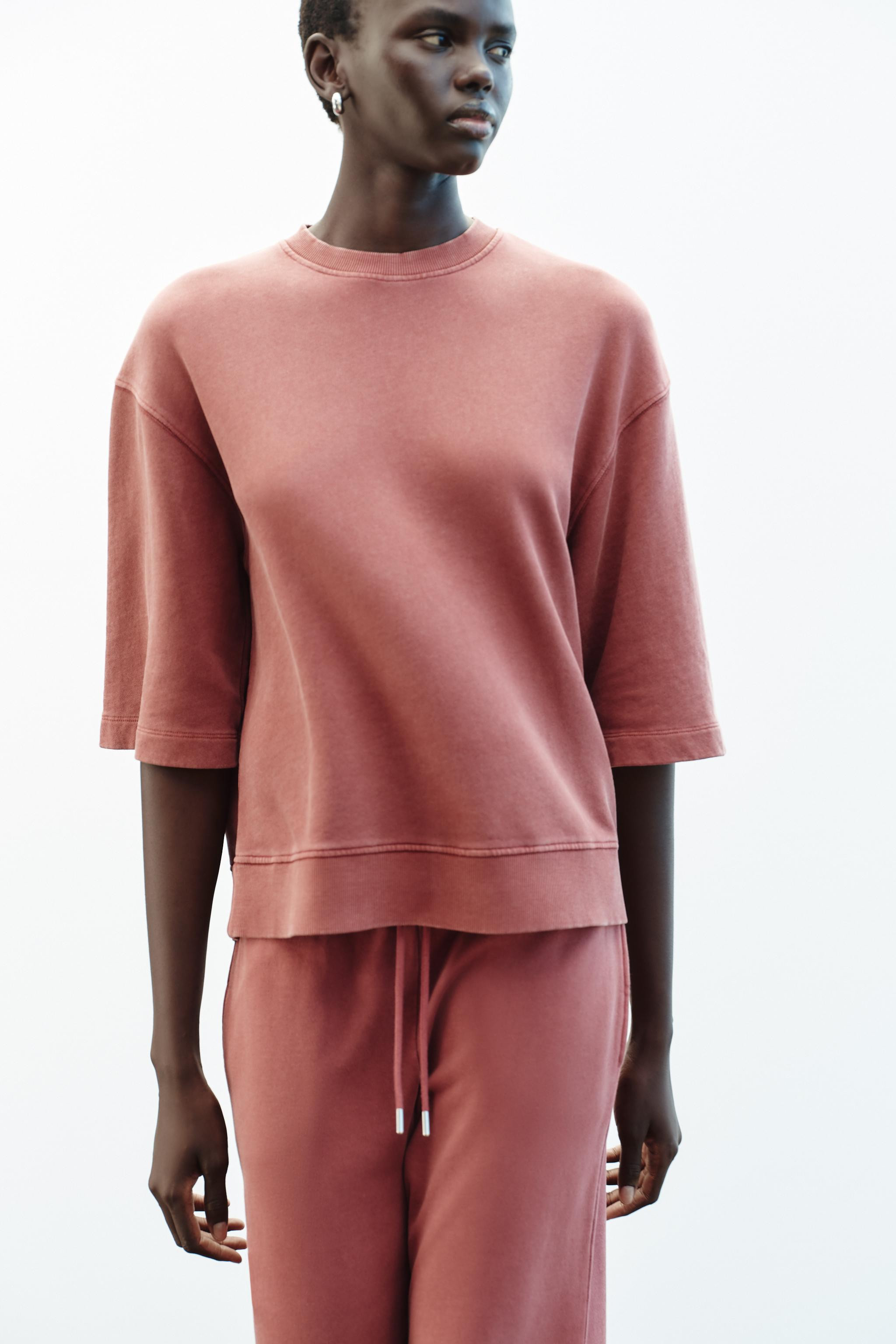 WASHED OVERSIZED SWEATSHIRT | Zara US
