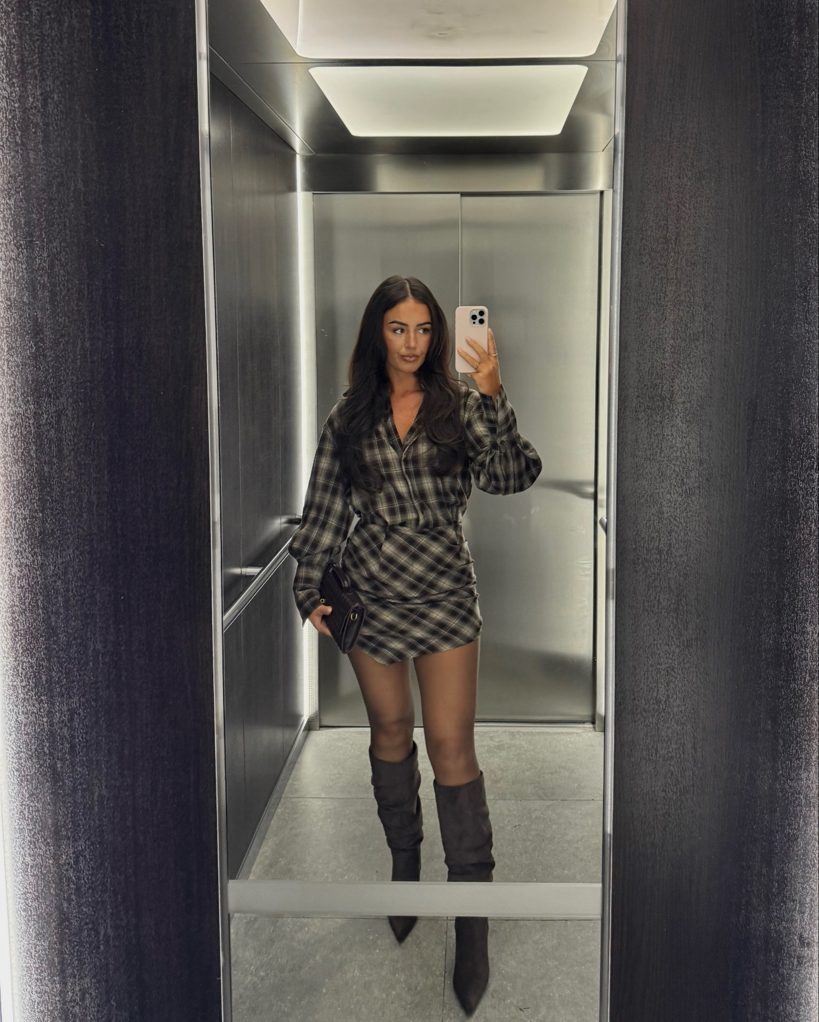 I wear a size S in the dress, true to size 🤎

Date night, checked shirt, check dress, autumn dress, brown dress, brown check, suede boots, brown suede boots 

#LTKdatenight #LTKautumn #LTKuk