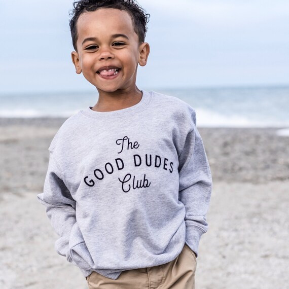 The Good Dudes Club Pullover Boys Sweatshirt Birthday Gift | Etsy | Etsy (US)