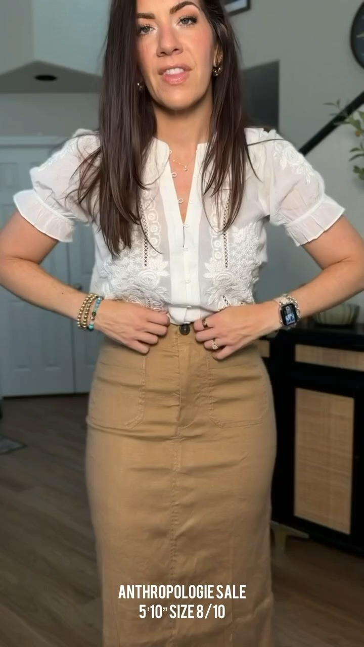 Use code MEGHAN20
in a medium blouse and medium linen skirt, favorite workwear skirt Anthro sale, workwear, maxi penvcil skirt, midsize spring to summer style, casual outfit, spring outfits, summer outfits, everyday outfit, mom outfit

#LTKSaleAlert #LTKSeasonal #LTKMidsize