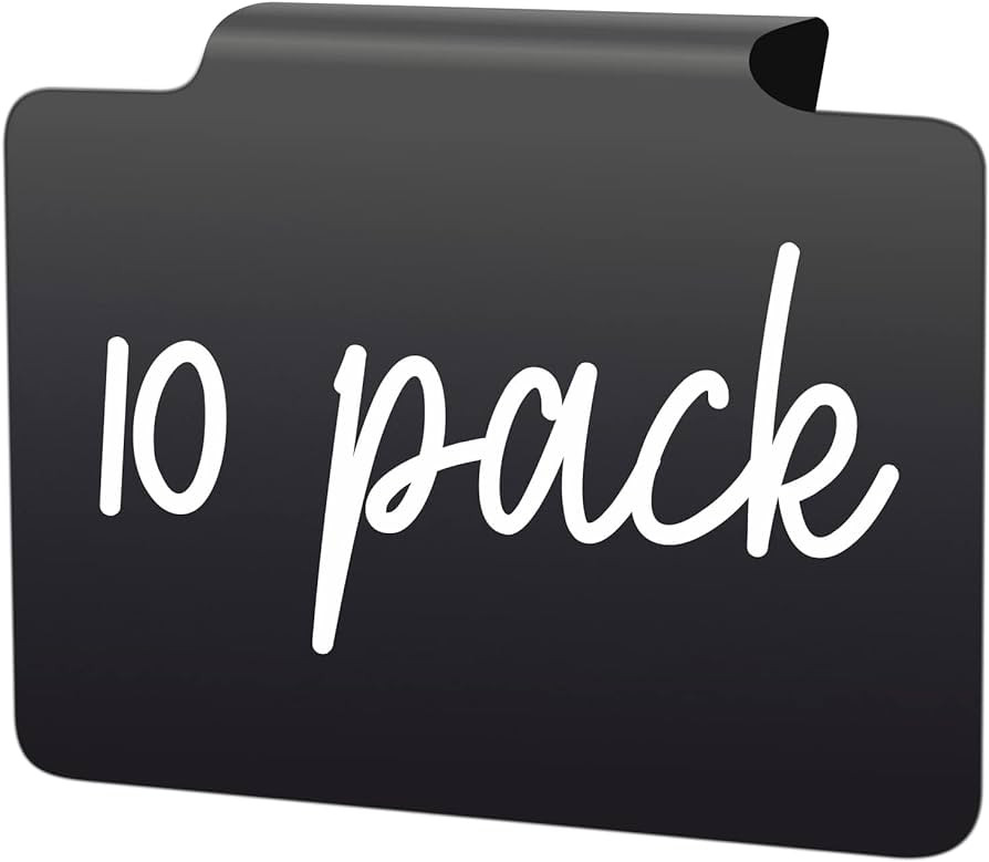 Basket Labels Clip On for Pantry Organization and Storage Baskets Bin Labels - Small Chalk Labels... | Amazon (US)