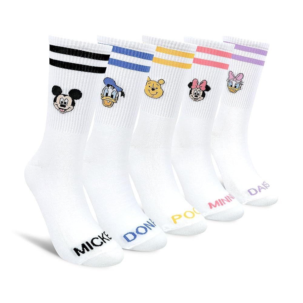 Cartoon Character Series Women's Original Crew Socks | Amazon (US)