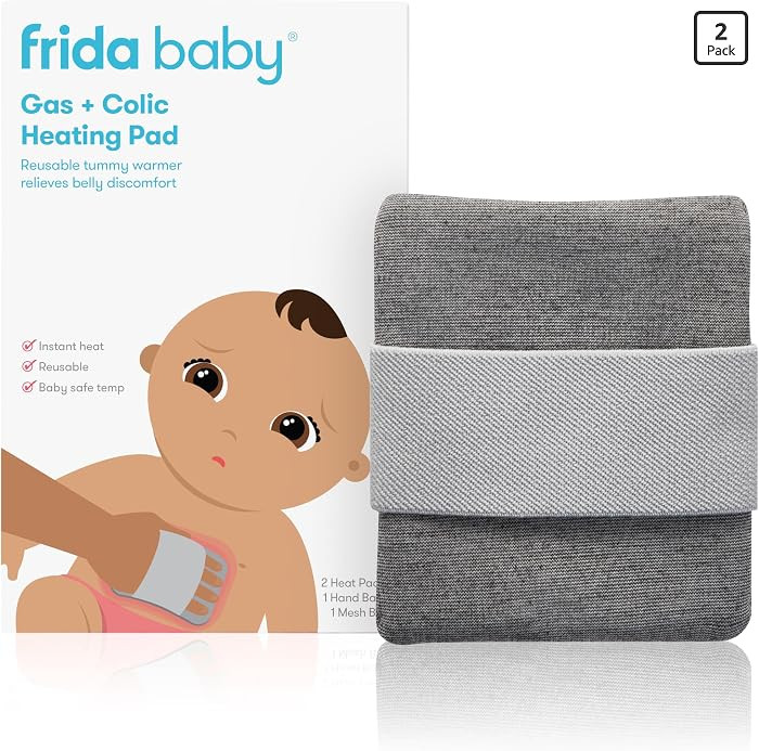 Frida Baby Gas + Colic Heating Pad for Natural Belly Relief | Gentle Heat to Relax + Soothe Belli... | Amazon (US)