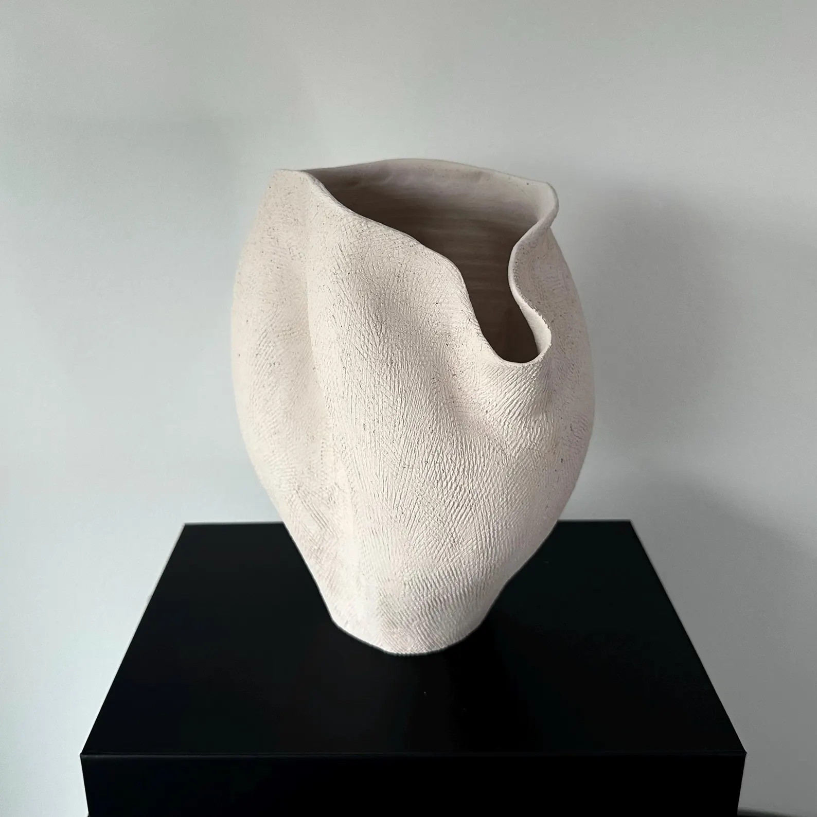 Handmade Ceramic Wabi Sabi Vase: Sculptural Minimalist Home Decor | Etsy (US)